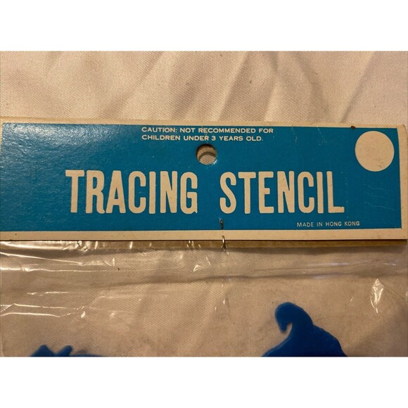 Vintage Mother Goose stencil made in Hong Kong fairy tail NOS bedtime Story J1 - Picture 7 of 9